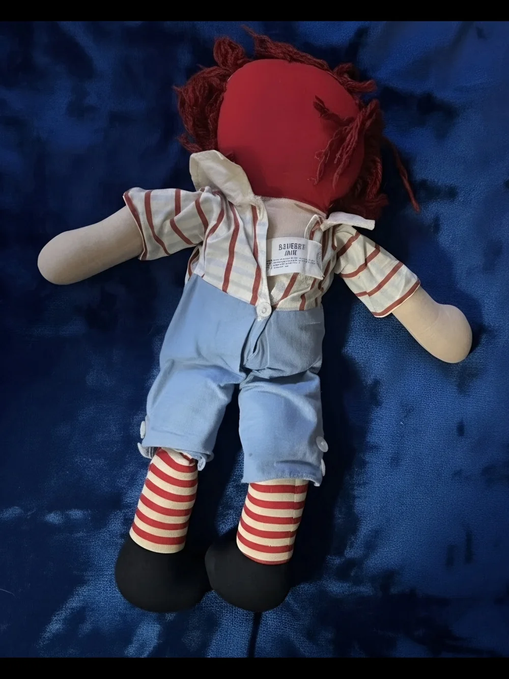 Rare vintage knickerbocker raggedy andy 70s 16 inch